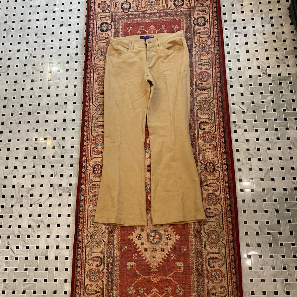 Ralph Lauren Collection Linen/cotton pants